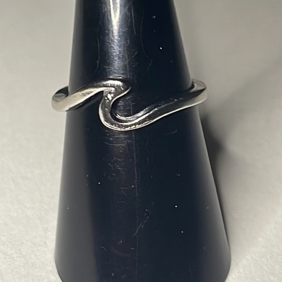 New Sterling Silver Handmade Bohemian Coastal Beach Sea Wave Ring 6 - Picture 6 of 15